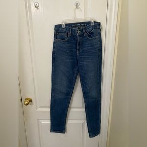American Eagle Blue Mom Jeans